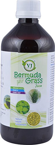 V.J.Herbals Bermuda Grass Juice (Green, 500 Ml)