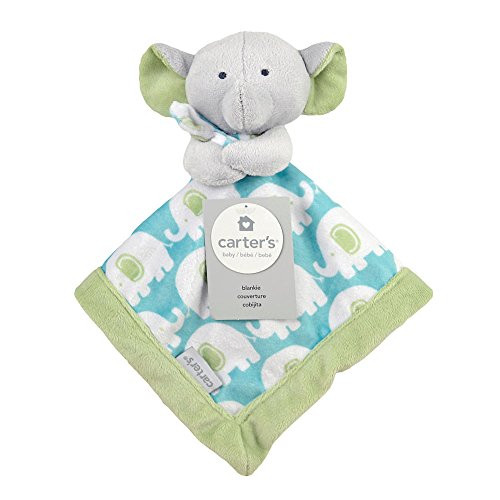 Carter's Elephant Security Blanket with Plush