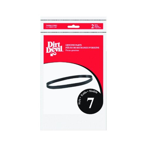 Dirt Devil Vacuum Belt Style # 7 Fits Dirt Devil Polybagged