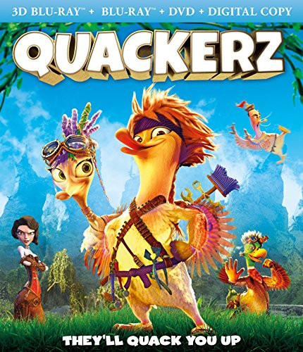 Quackerz (3-D Bluray) -Blu-ray-