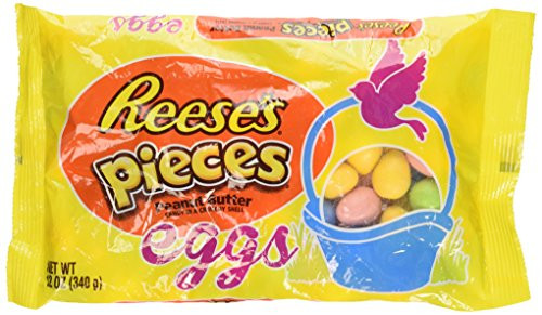 Reese's Pieces Peanut Butter Pastel Eggs Candy Reese's Pieces Peanut Butter Pastel Eggs Candy