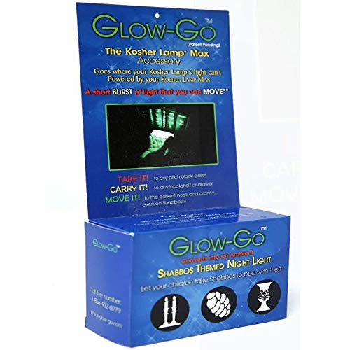 Glow-Go, The Kosher Lamp MAX Accessory for Shabbos Kodesh and Yom Tov - 9.45" x 4.5" x 2"
