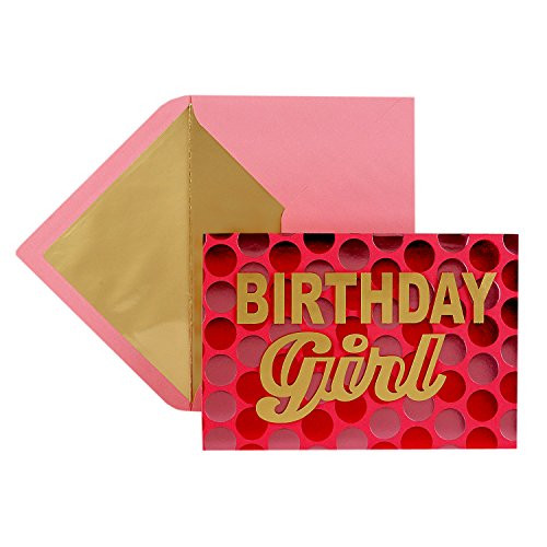 Hallmark Signature Birthday Card (Birthday Girl) Hallmark Signature Birthday Card (Birthday Girl)