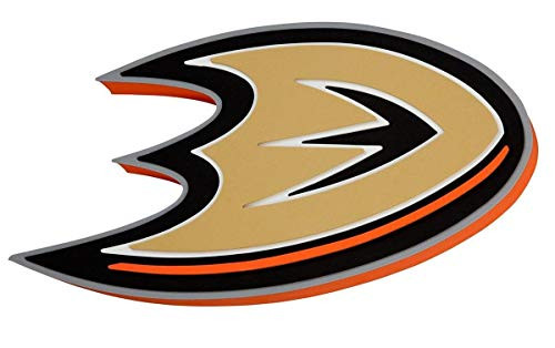NFL Anaheim Ducks 3D Foam Wall Sign, One Size, Black