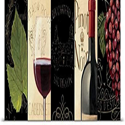 GREATBIGCANVAS Entitled Chateau Nouveau Panel I Poster Print, 36" x 12", Multicolor