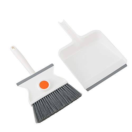 OCUhome Keyboard Brush, Keyboard Cleaner Multi Brush, Mini Sweeping Broom Pan Brush Home Office Keyboard Cleaning Tools Dust Cleaner for Computers Laptops Keyboards White OCUhome Keyboard Brush, Keyboard Cleaner Multi Brush, Mini Sweeping Broom Pan Brush Home Office Keyboard Cleaning Tools Dust Cleaner for Computers Laptops Keyboards White