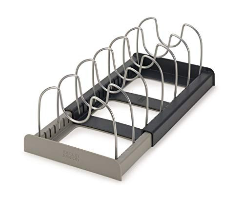 Joseph Joseph 85167 DrawerStore Expanding Cookware Organizer, Gray, One-Size