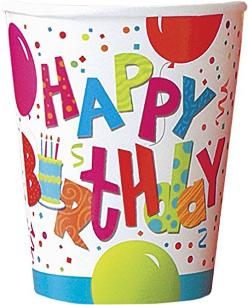 9oz Jamboree Birthday Party Cups, 8ct 9oz Jamboree Birthday Party Cups, 8ct