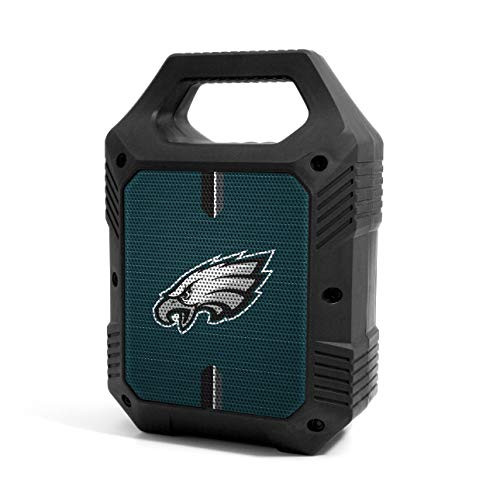 NFL Philadelphia Eagles ShockBox XL Wireless Bluetooth Speaker, Team Color
