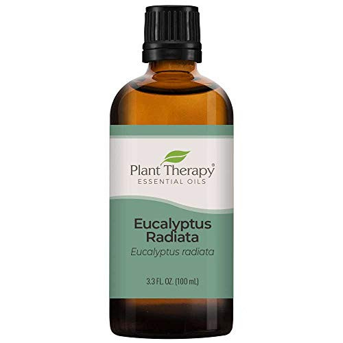 Plant Therapy Eucalyptus Radiata Essential Oil 100 mL (3.3 oz) 100 percent Pure, Undiluted, Therapeutic Grade Plant Therapy Eucalyptus Radiata Essential Oil 100 mL (3.3 oz) 100 percent Pure, Undiluted, Therapeutic Grade