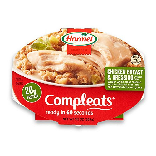 Hormel Compleats Chicken Breast  and  Dressing, 9.5 Ounce (Pack of 6)