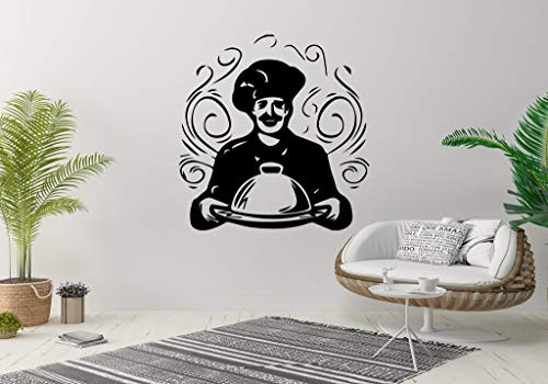 Wall Vinyl Sticker Cook Restaurant Food Logo Emblem Sign Mural Decal Art Decor LP1103 Wall Vinyl Sticker Cook Restaurant Food Logo Emblem Sign Mural Decal Art Decor LP1103
