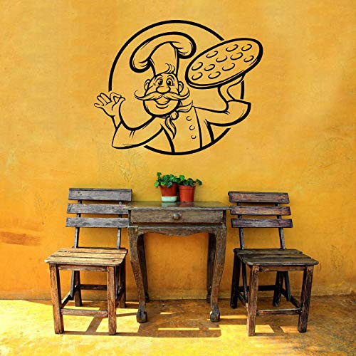 Cook Pizza Italian Restaurant Fast Food Delivery Logo Emblem Sign Wall Vinyl Sticker Car Mural Decal Art Decor LP4158 Cook Pizza Italian Restaurant Fast Food Delivery Logo Emblem Sign Wall Vinyl Sticker Car Mural Decal Art Decor LP4158