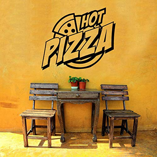 Hot Pizza Fast Food Delivery Italian Restaurant Logo Emblem Sign Wall Vinyl Sticker Car Mural Decal Art Decor LP5446 Hot Pizza Fast Food Delivery Italian Restaurant Logo Emblem Sign Wall Vinyl Sticker Car Mural Decal Art Decor LP5446