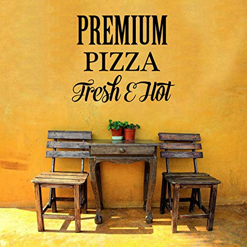 Wall Vinyl Sticker Premium Pizza Fresh And Hot Italian Restaurant Logo Emblem Food Car Mural Decal Art Decor LP3735 Wall Vinyl Sticker Premium Pizza Fresh And Hot Italian Restaurant Logo Emblem Food Car Mural Decal Art Decor LP3735