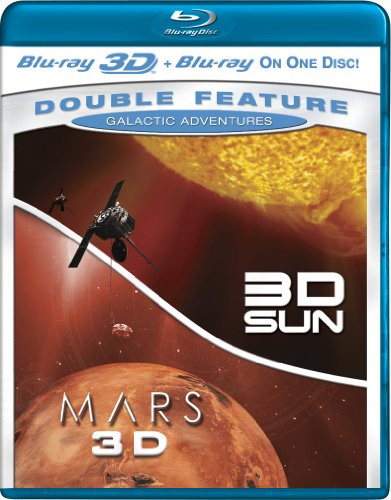 Galactic Adventures Double Feature (3D Sun / Mars 3D) -Blu-ray-