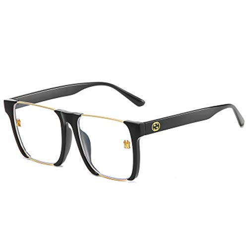 PLMOKN Blue Light Blocking Glasses, Computer Reading/Gaming/TV/Phones Glasses for Women Men,Anti Eyestrain and UV Glare, Black PLMOKN Blue Light Blocking Glasses, Computer Reading/Gaming/TV/Phones Glasses for Women Men,Anti Eyestrain and UV Glare, Black