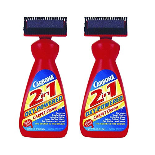 Carbona 2-in-1 Carpet Cleaner, 27.5 Fl Oz (Pack of 2)