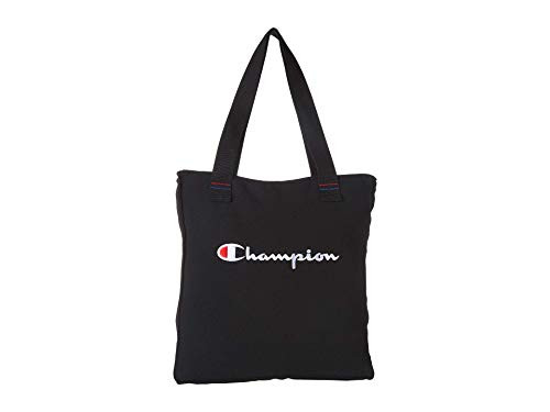 Champion Shuffle Shopper Tote Bag, Black, One Size