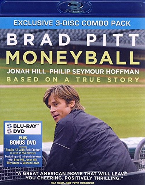 Moneyball (Three-Disc Blu-ray/DVD Combo Pack Including Bonus DVD) -Blu-ray-