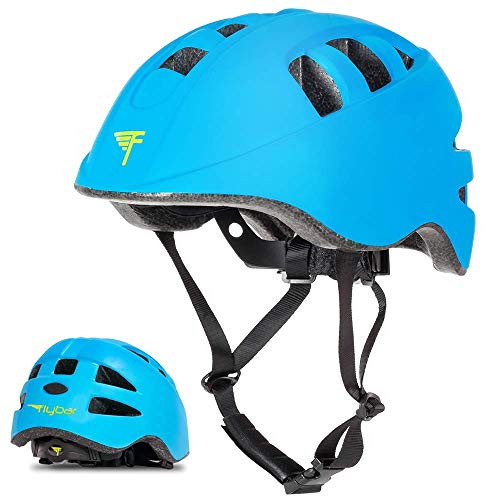 Flybar Junior Helmets for Kids (Blue, Small)