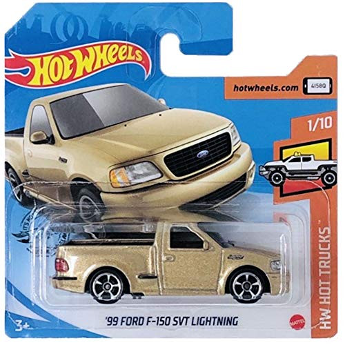 Hot Wheels '99 Ford F-150 SVT Lightning HW Hot Trucks 1/10 2020 Short Card