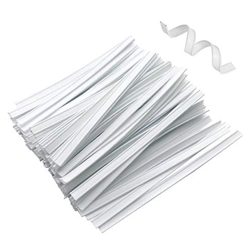 Mask Nose Bridge Strip, Plastic Nose Bridge Strip Wire for DIY Making, 10CM Double Wire Nose Bridge Strips, Flat Nose Wire Clips Plastic Strips for Handmade Crafting(100PCS)