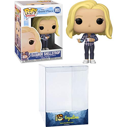 Eleanor Shellstrop: Funk?o Pop TV Vinyl Figure Bundle with 1 Compatible 'ToysDiva' Graphic Protector (955 - 46837 - B)