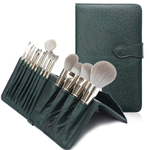 ALIMICE Makeup Brush Set 14pcs Professional Makeup Brushes with Travel Makeup Case Kabuki Foundation Blending Brush Face Powder Blush Concealers Eye Shadow Premium Synthetic Make Up Brushes Kit ALIMICE Makeup Brush Set 14pcs Professional Makeup Brushes with Travel Makeup Case Kabuki Foundation Blending Brush Face Powder Blush Concealers Eye Shadow Premium Synthetic Make Up Brushes Kit