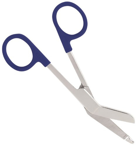Prestige Medical Plastic Handles Listermate Bandage Scissor, 1.25 Ounce, 5.5"