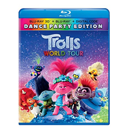 Trolls World Tour -Blu-ray 3D Digital Combo Pack- Trolls World Tour -Blu-ray 3D Digital Combo Pack-