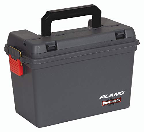 Plano Rustrictor Field Box - Large with Lift Out Tray - All-Weather  and  Anti-Rust Ammo Storage Box