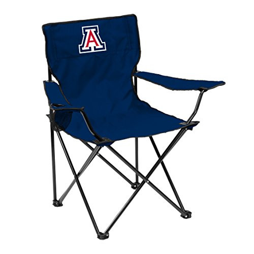 Logo Brands NCAA Arizona Wildcats Unisex Adult Quad Chair with Single Cup Holder, Blue, One Size
