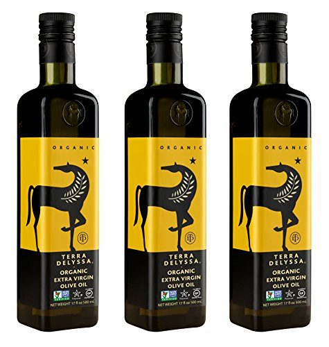 Terra Delyssa Organic Extra virgin Olive Oil 17oz (Pack of 3)
