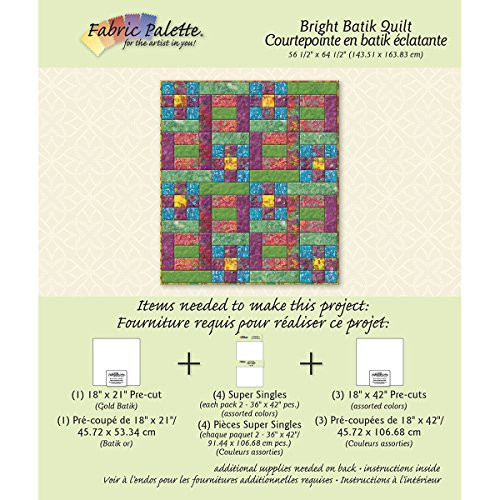 Fabric Editions Design Sheet, Exotic Batik Quilt