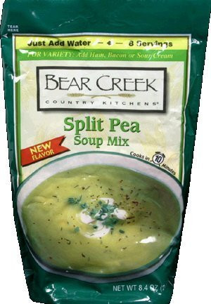 BEAR CREEK Soup Mix Split Pea 8.4 OZ (Pack of 3) by Bear Creek