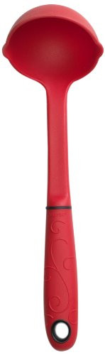 Norpro 1698 Grip-EZ 9.25-Inch Ladle, Mini, Red