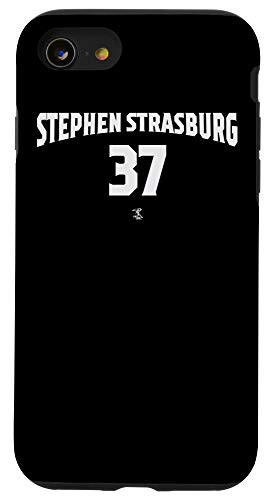iPhone SE (2020) / 7 / 8 Stephen Strasburg Warp Number Gameday Case