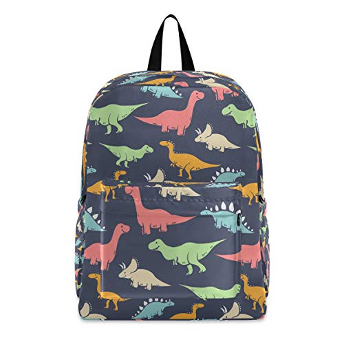 Casual Backpack Lightweight Daypack Dinosaures School Backpack Travel Men Women