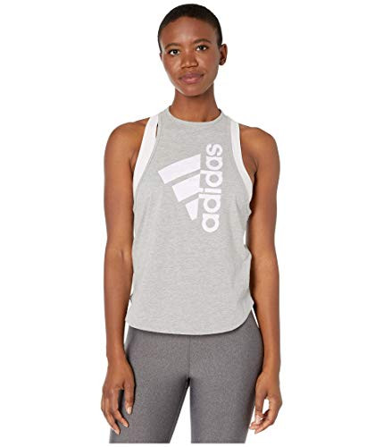 adidas Univ Tank 3 W, Medium Grey Heather, Large