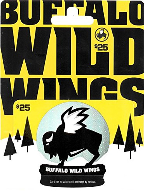 Buffalo Wild Wings Holiday Gift Card 25