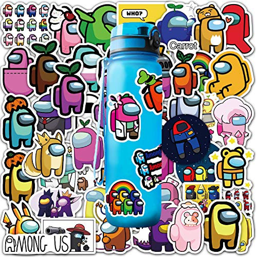 Among Us Stickers,100PCS Popular Game Sticker Decals,Vinyl Waterproof Stickers for Laptop, Water Bottle, Phone, Bicycle, Guitar, Skateboard, Luggage, Cartoon Stickers Among Us Stickers,100PCS Popular Game Sticker Decals,Vinyl Waterproof Stickers for Laptop, Water Bottle, Phone, Bicycle, Guitar, Skateboard, Luggage, Cartoon Stickers