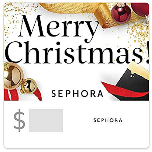 Sephora Merry Christmas Gift Card - E-mail Delivery