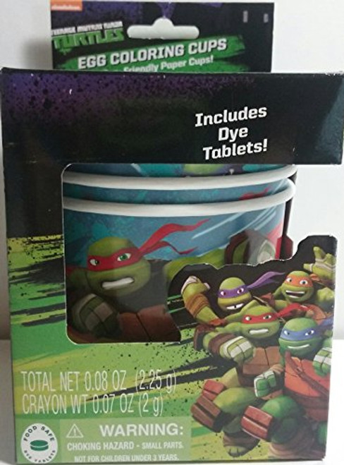 Paper Magic Nickelodeon Teenage Mutant Ninja Turtles Egg Coloring Cups Paper Magic Nickelodeon Teenage Mutant Ninja Turtles Egg Coloring Cups