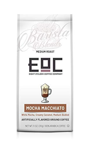 Eight O'Clock Coffee Barista Blends, Mocha Macchiato, 11 Ounce