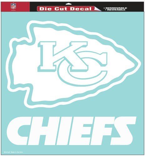 Kansas City Chiefs NFL 18" X 18" Die Cut Decal