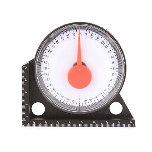 MOMOJIA Slope Inclinometer Protractor Angle Finder Tilt Level Meter Clinometer Gauge With Magnetic Base