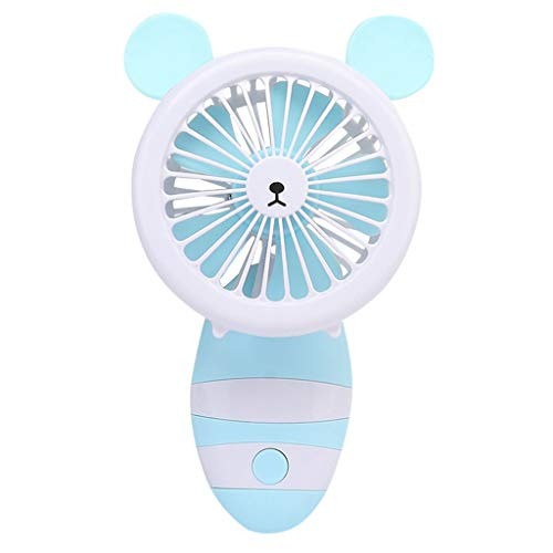 pan hui Handheld Fan, Mini Hand Held Fan, Battery Operated USB Rechargeable Fan,Electric Portable Personal Cooling Fan