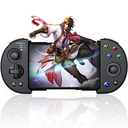 BEBONCOOL Mobile Controller for Android, PUBG Mobile Game Controller with Triggers for 3.5 to 6.5 Inch Android Phone, Wireless Mobile Remote Controller Gamepad for FPS Games