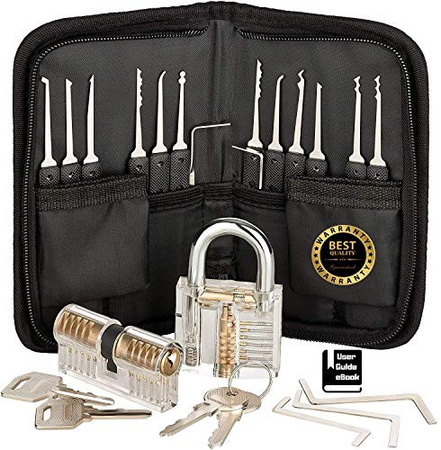 MZG-story Multitool Set - Stainless Steel, Training Kit, Specially Designed, Multifunctional use, Professional 17-Piece (Black)